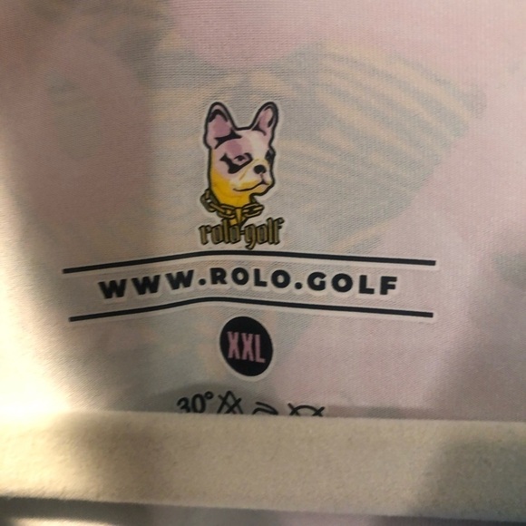 Tropical Shapes Women's Rolo Golf Sleeveless Top size XXL - Picture 6 of 9